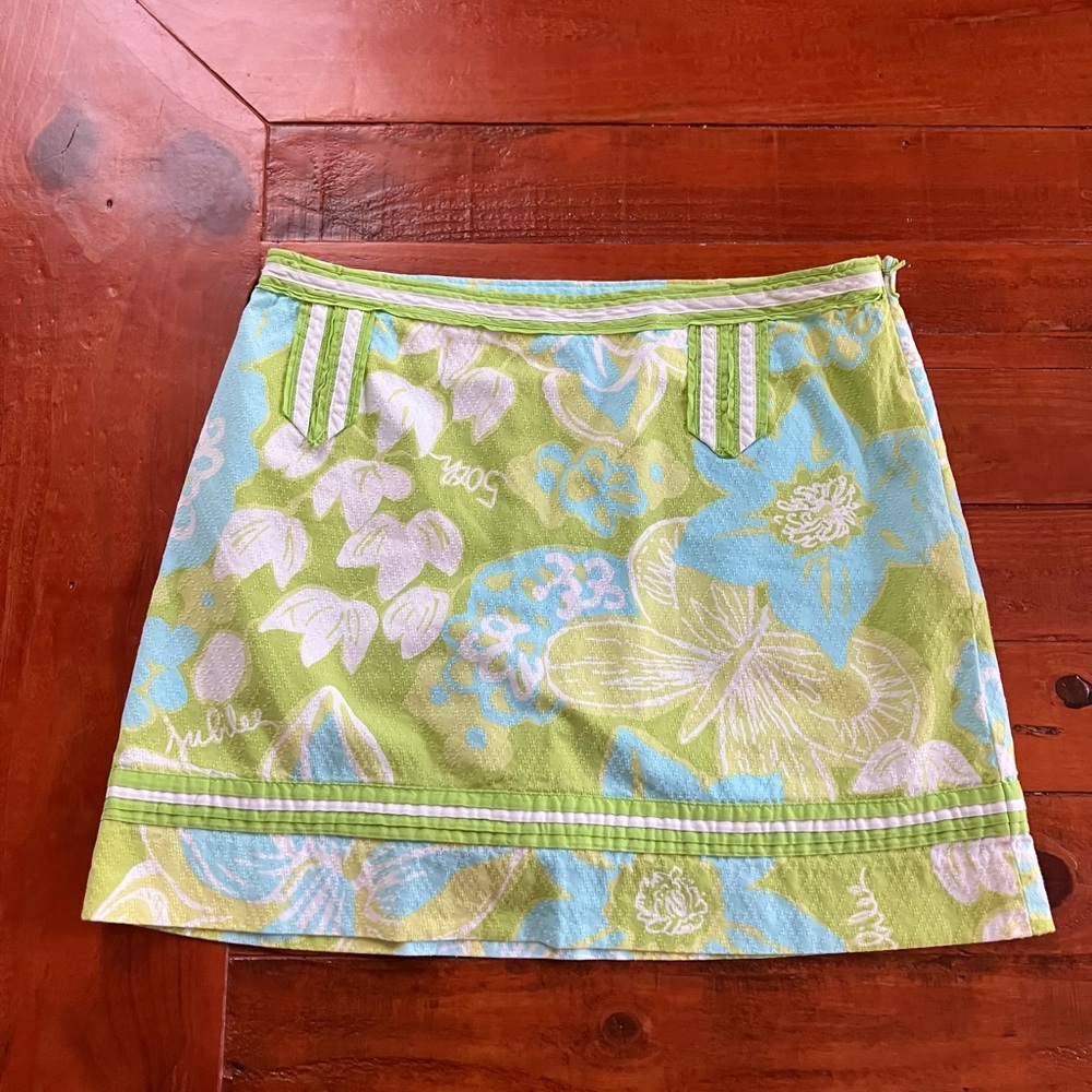 Lilly Pulitzer Jubilee skort in Laffy Daffy, Sz 8 GUC